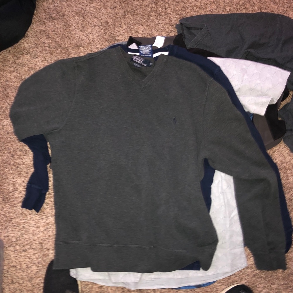 Ralph Lauren v neck sweater